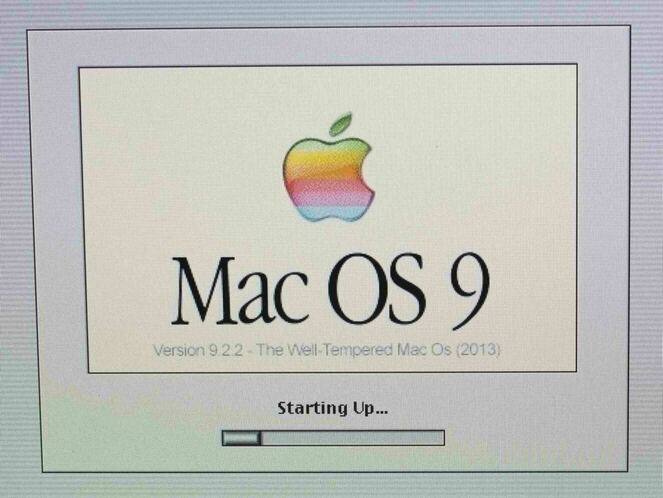 OS9 for Unsupported G4s Boot Splash