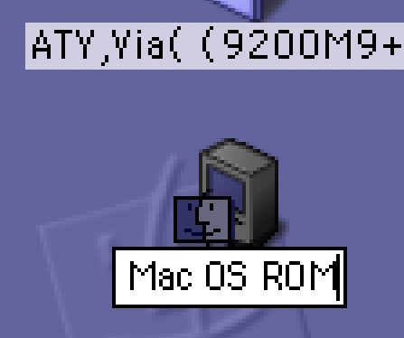 Renaming OS 9 ROM